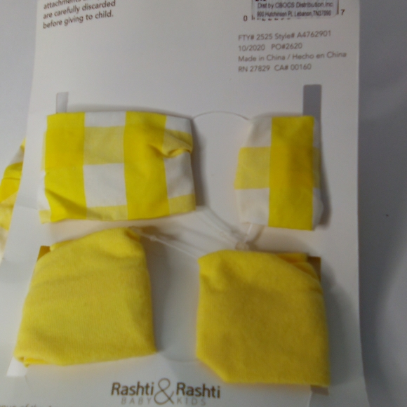 Baby Starters Bumblebee Baby Headbands Set of 2 Never Used - Picture 5 of 5